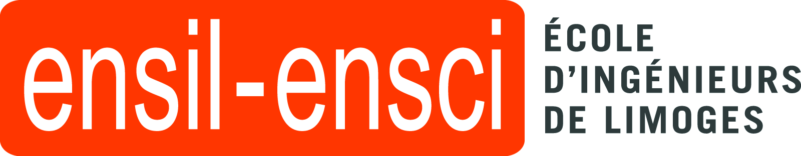 Logo adherent ENSIL-ENSCI