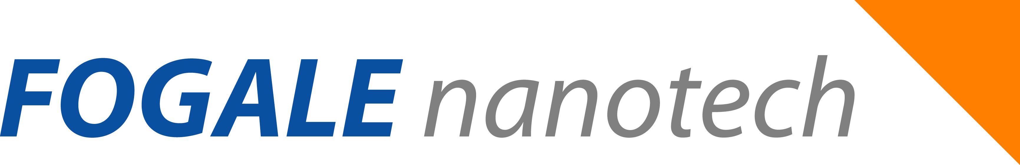 Logo adherent FOGALE NANOTECH