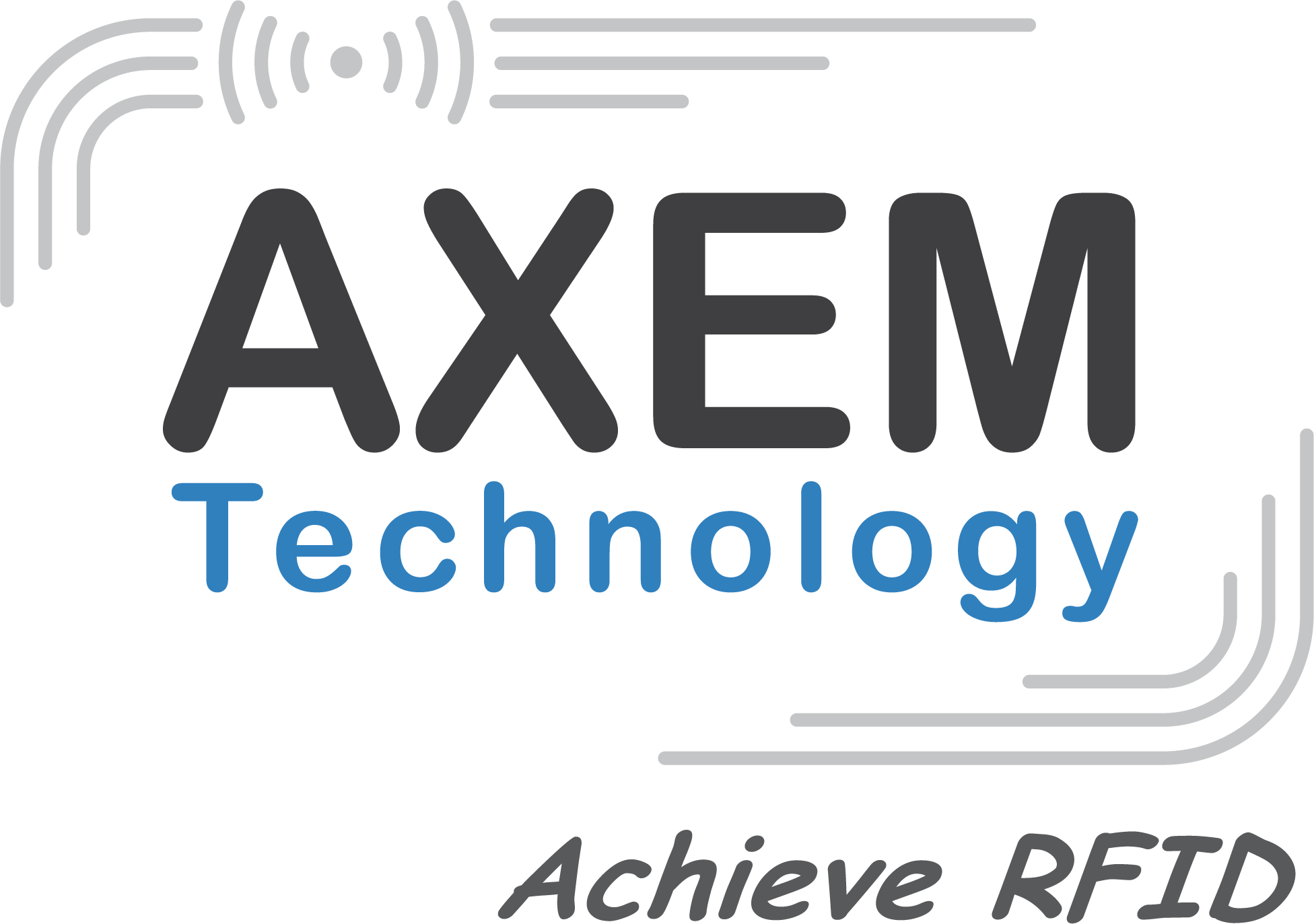 Logo adherent AXEM Technology