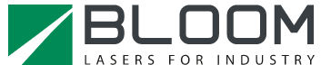 Logo adherent BLOOM LASERS