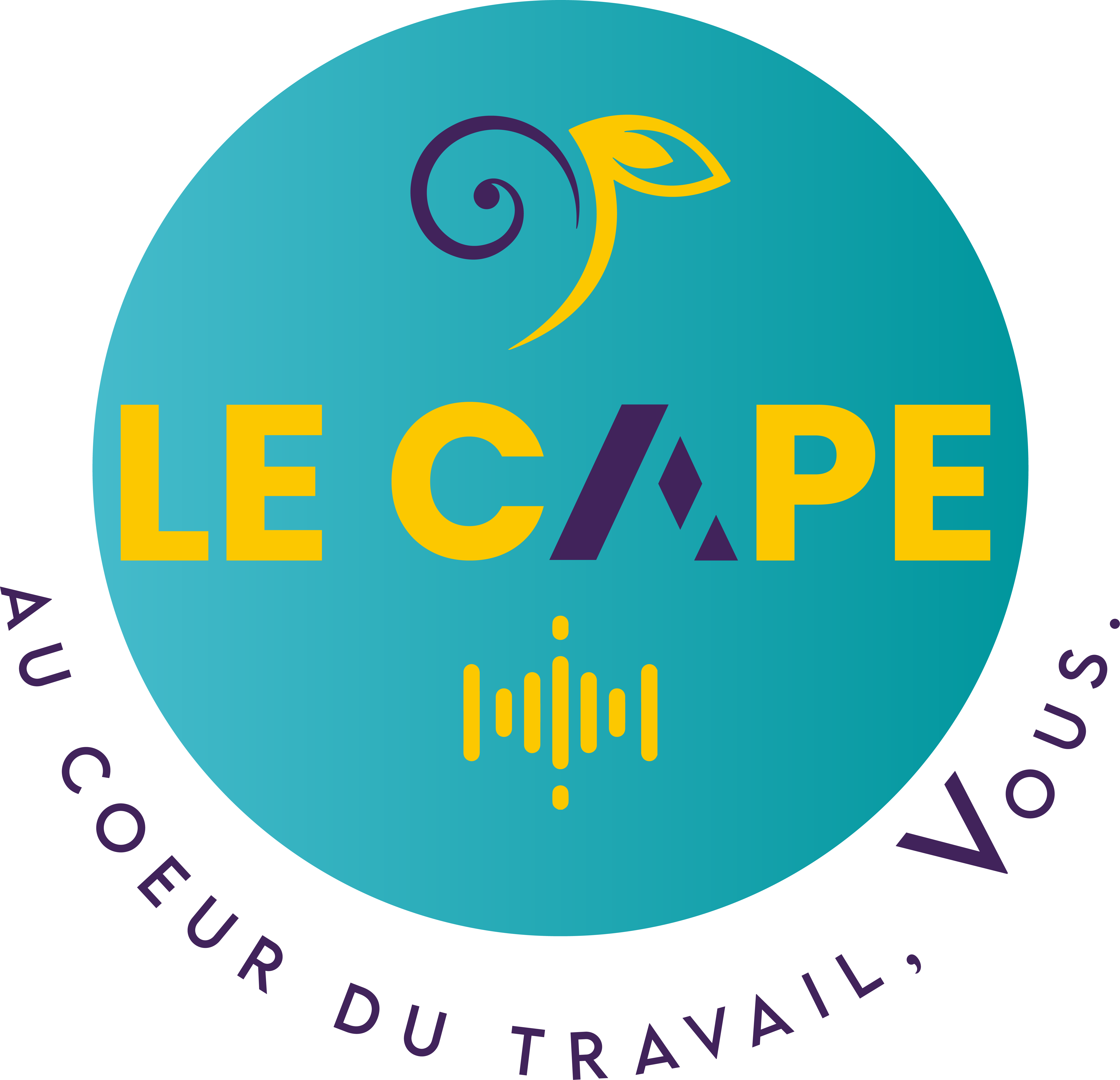 Logo adherent LE CAPE