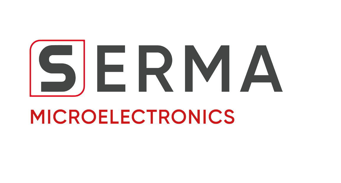 Logo adherent SERMA MICROELECTRONICS