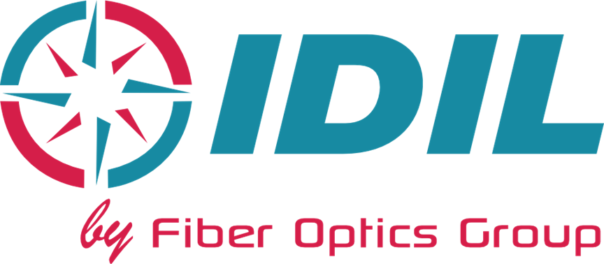 Logo adherent IDIL by Fiber Optics Group