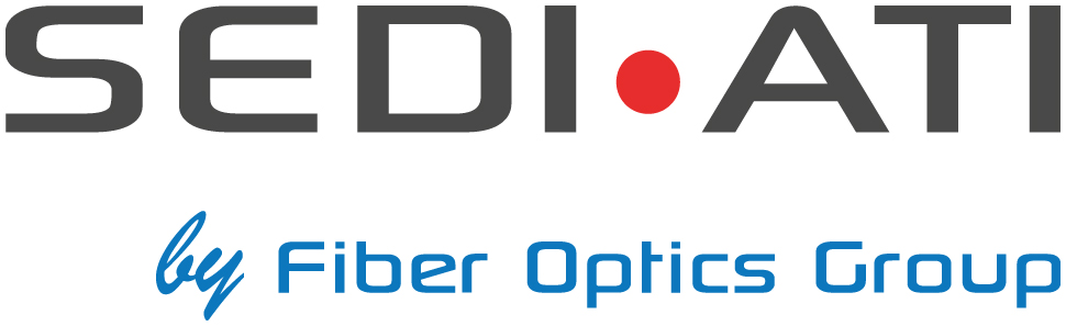 Logo adherent SEDI-ATI by Fiber Optics Group